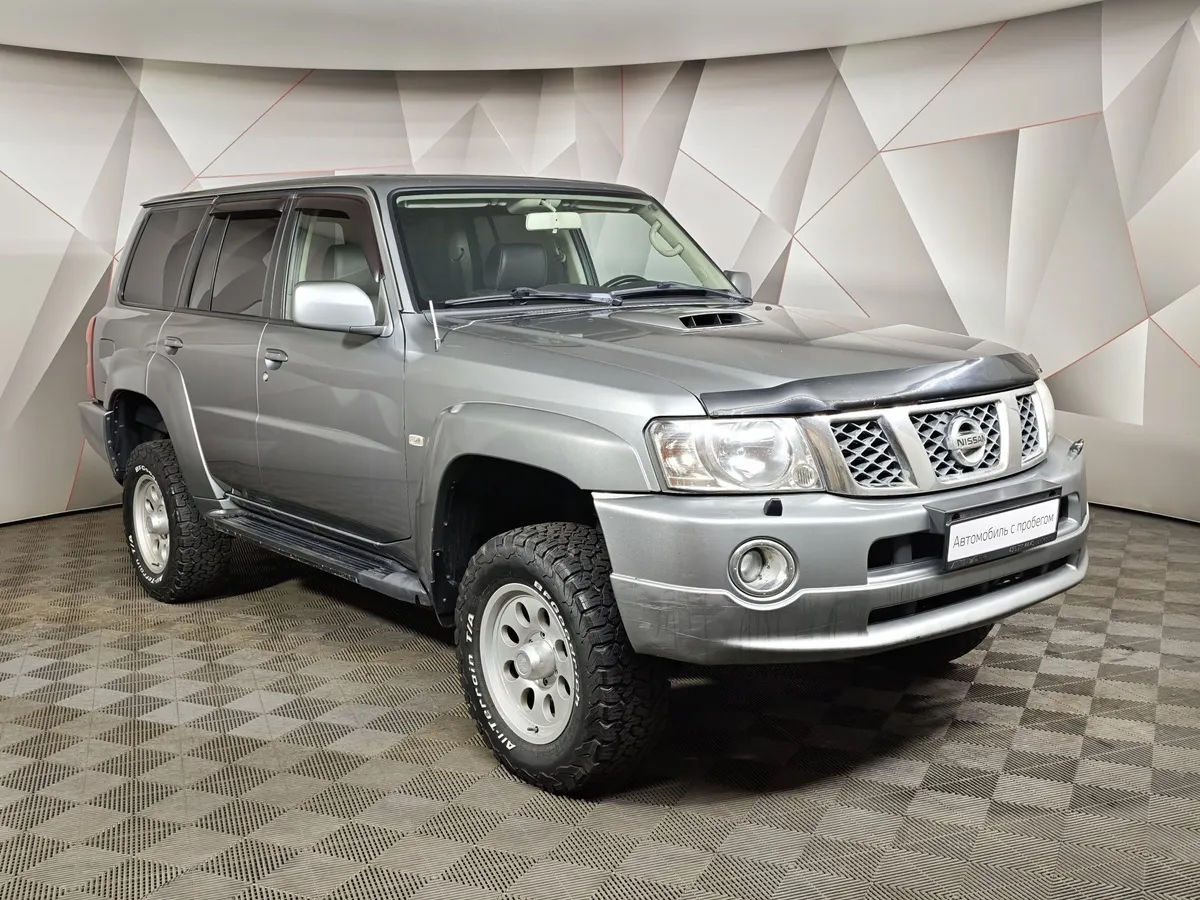 Nissan Patrol 3.0 Di AT (160 л.с.) Серый в АВИЛОН. Слайд №3