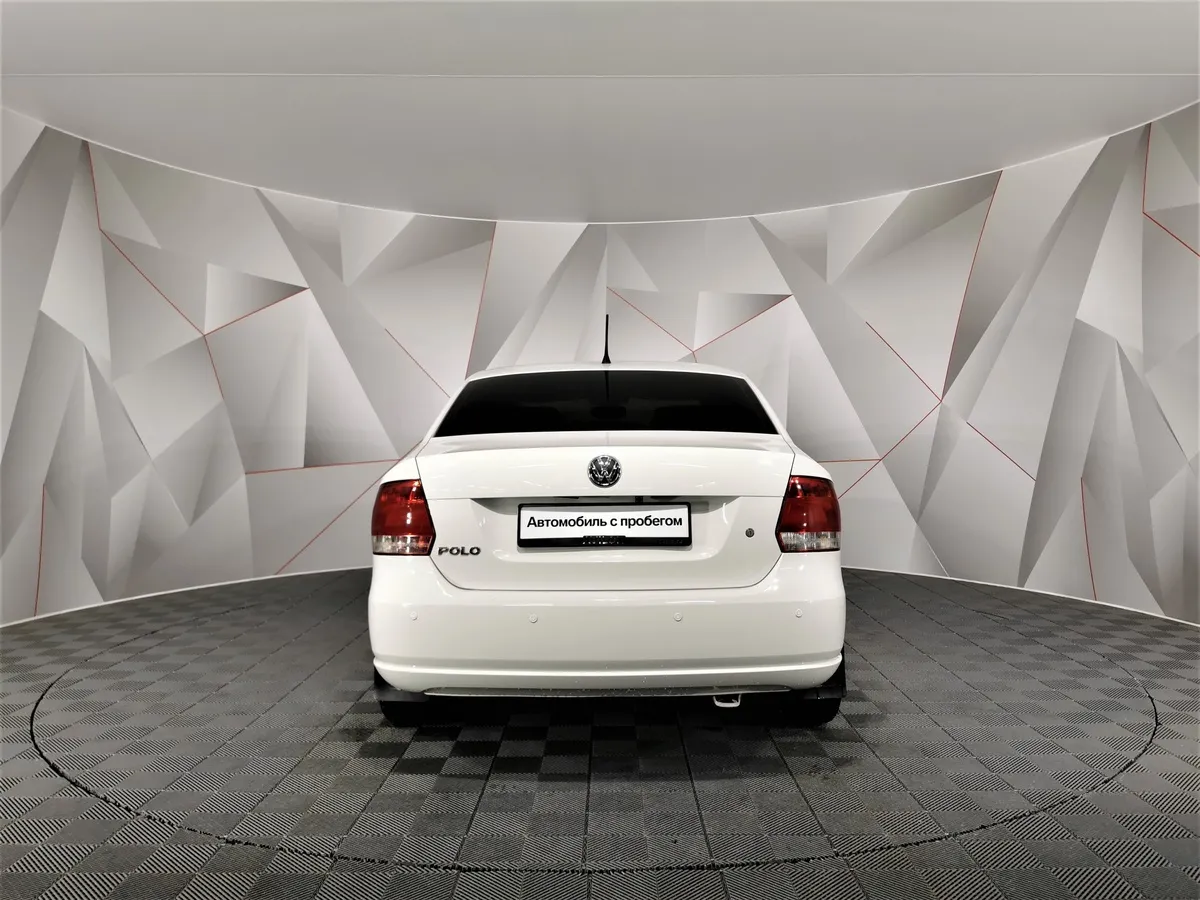 Volkswagen Polo 1.6 Tiptronic (105 л.с.) Comfortline Белый в АВИЛОН. Слайд №8