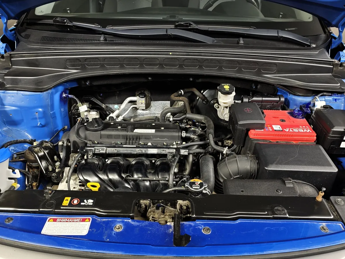 Hyundai Creta 1.6 AT (123 л.с.) Travel Синий в АВИЛОН. Слайд №11