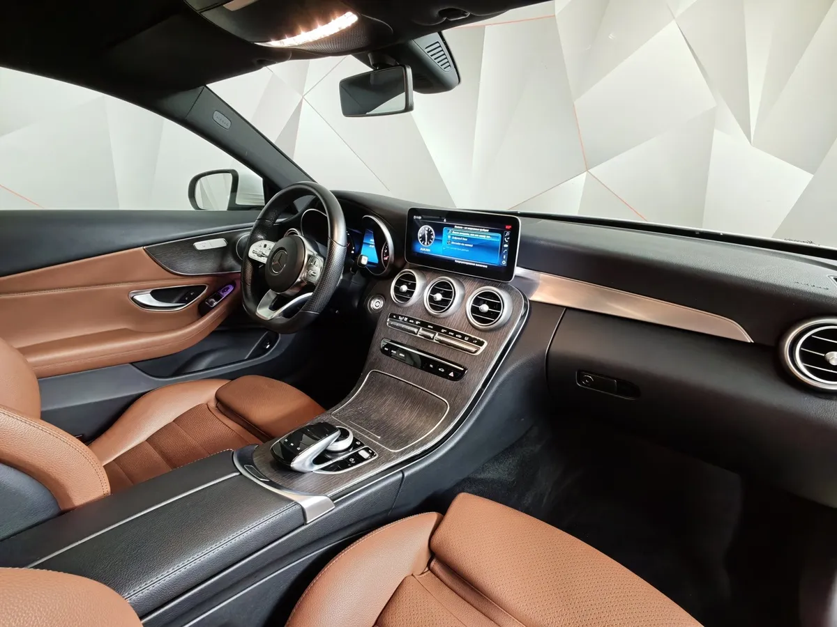 Mercedes-Benz C-Класс C 200 9G-TRONIC 4MATIC (190 л.с.) Sport Белый в АВИЛОН. Слайд №12