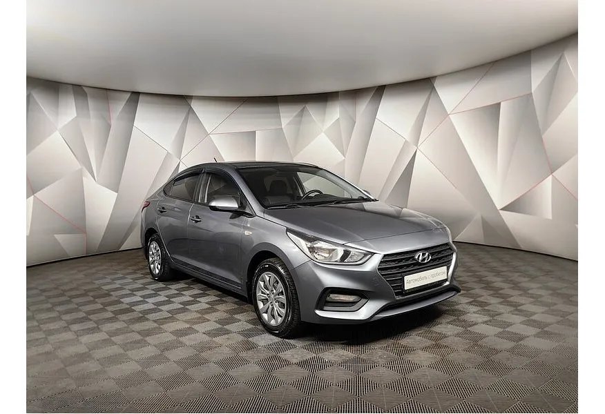 Hyundai Solaris 1.6 AT (123 л.с.) Comfort Серый в АВИЛОН. Слайд №3