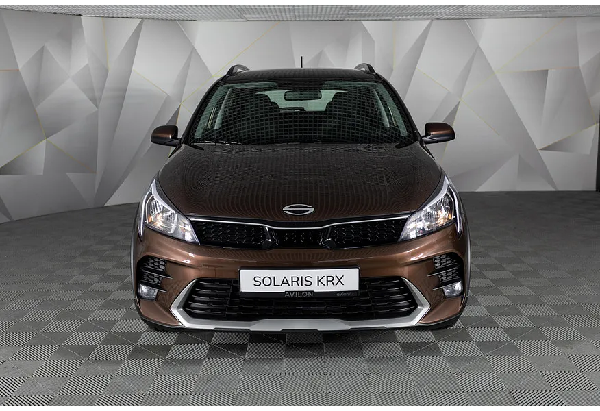 Solaris KRX 1.6 AT (123 л.с.) Premium Коричневый в АВИЛОН. Слайд №5