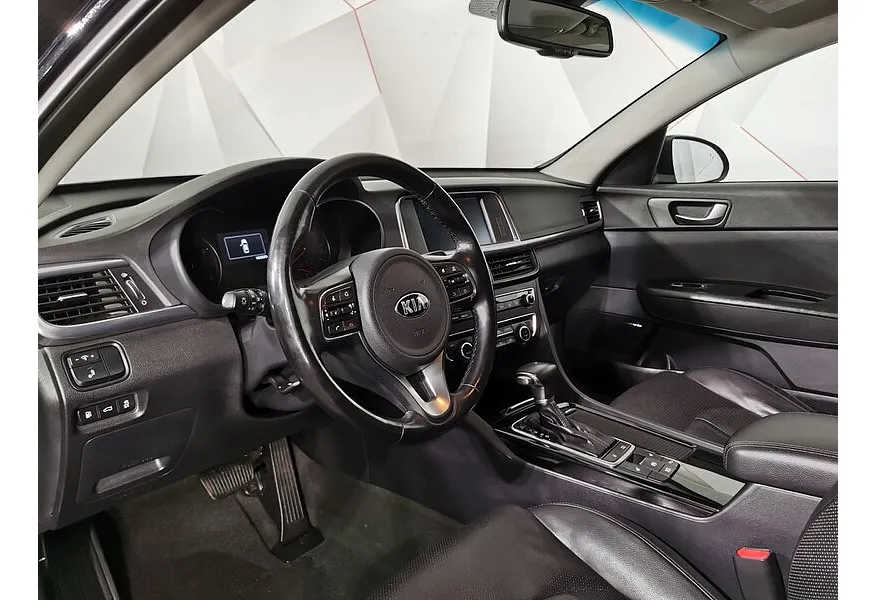 Kia Optima 2.4 GDI AT (188 л.с.) Classic Черный в АВИЛОН. Слайд №19