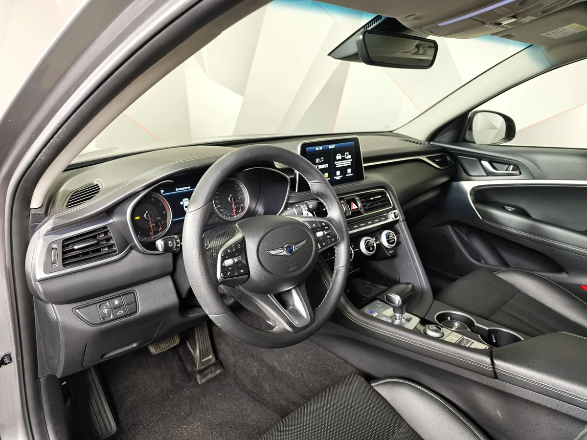 Genesis G70 2.0 T AT AWD (197 л.с.) Business Серебристый в АВИЛОН. Слайд №19
