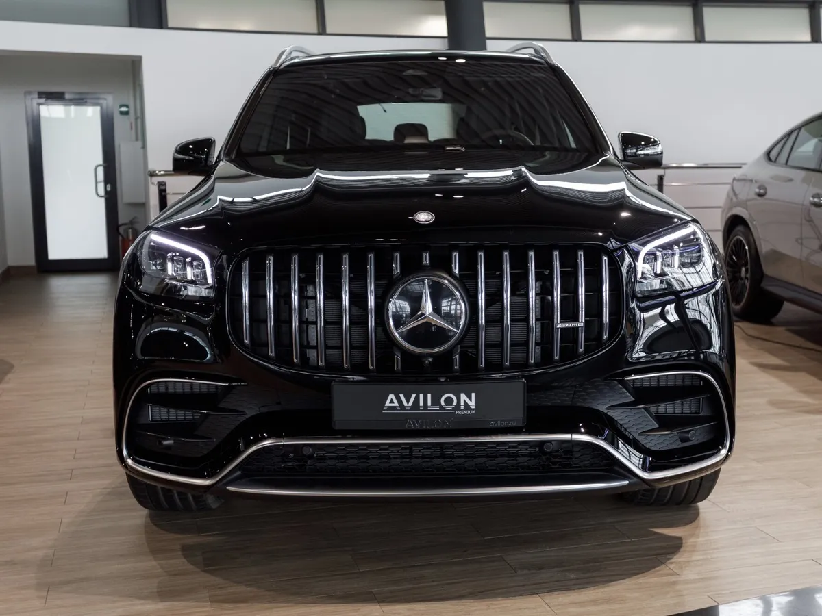 Mercedes-Benz GLS 63 4MATIC 7G-TRONIC PLUS (585 л.с.) Особая серия Черный в АВИЛОН. Слайд №3