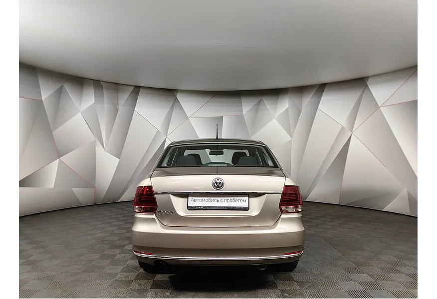 Volkswagen Polo 1.6 Tiptronic (105 л.с.) Trendline Бежевый в АВИЛОН. Слайд №8