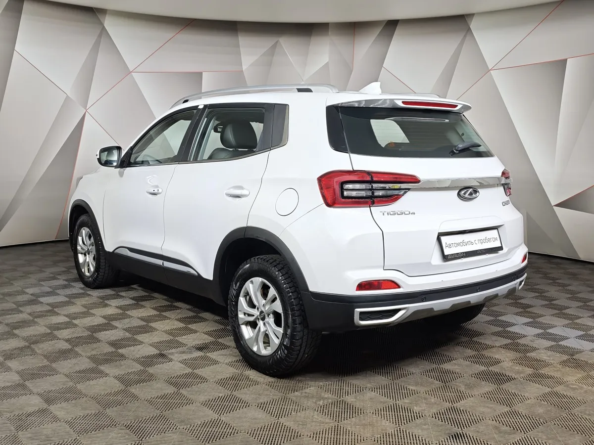 Chery Tiggo 4 1.5 CTV (113 л.с.) Travel Белый в АВИЛОН. Слайд №4