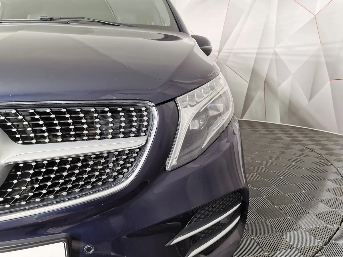 Mercedes-Benz V-Класс V 250 BlueTEC 7G-Tronic Plus 4x4 (190 л.с.) AMG Line Синий в АВИЛОН. Слайд №10