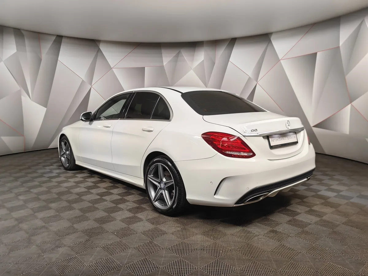 Mercedes-Benz C-Класс C 200 9G-TRONIC 4MATIC (184 л.с.) Особая серия Белый в АВИЛОН. Слайд №4