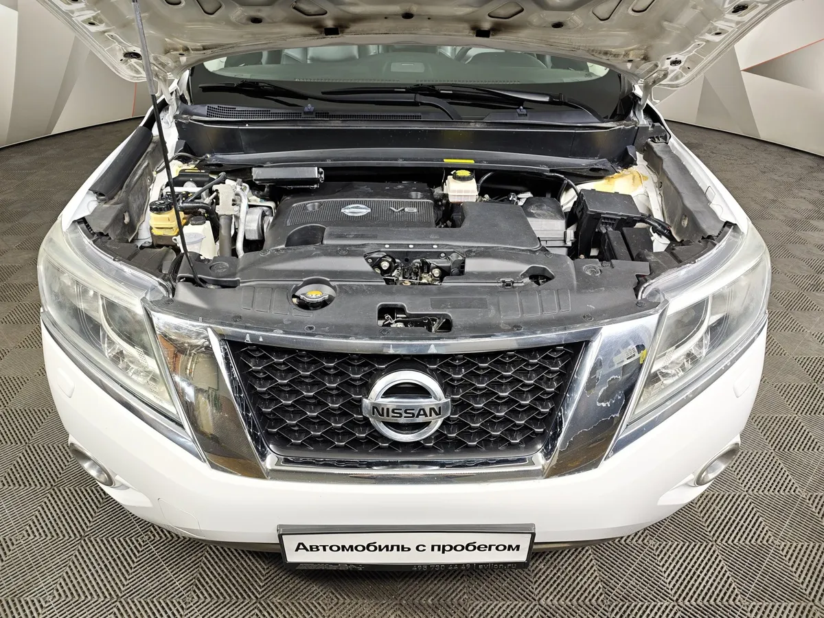 Nissan Pathfinder 3.5 CVT AWD (249 л.с.) Белый в АВИЛОН. Слайд №10