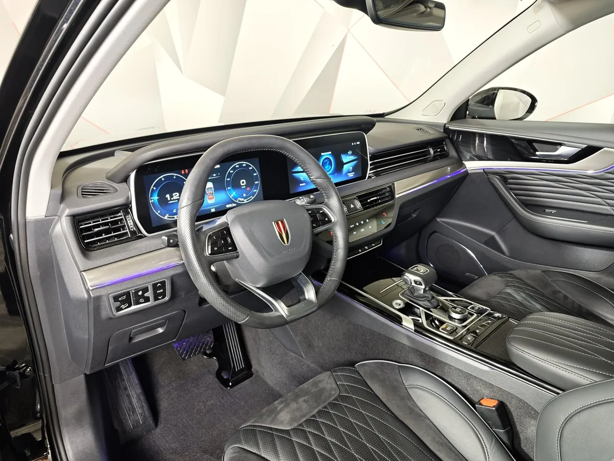 Hongqi HS5 2.0 AT 4WD (224 л.с.) Комфорт Черный в АВИЛОН. Слайд №19