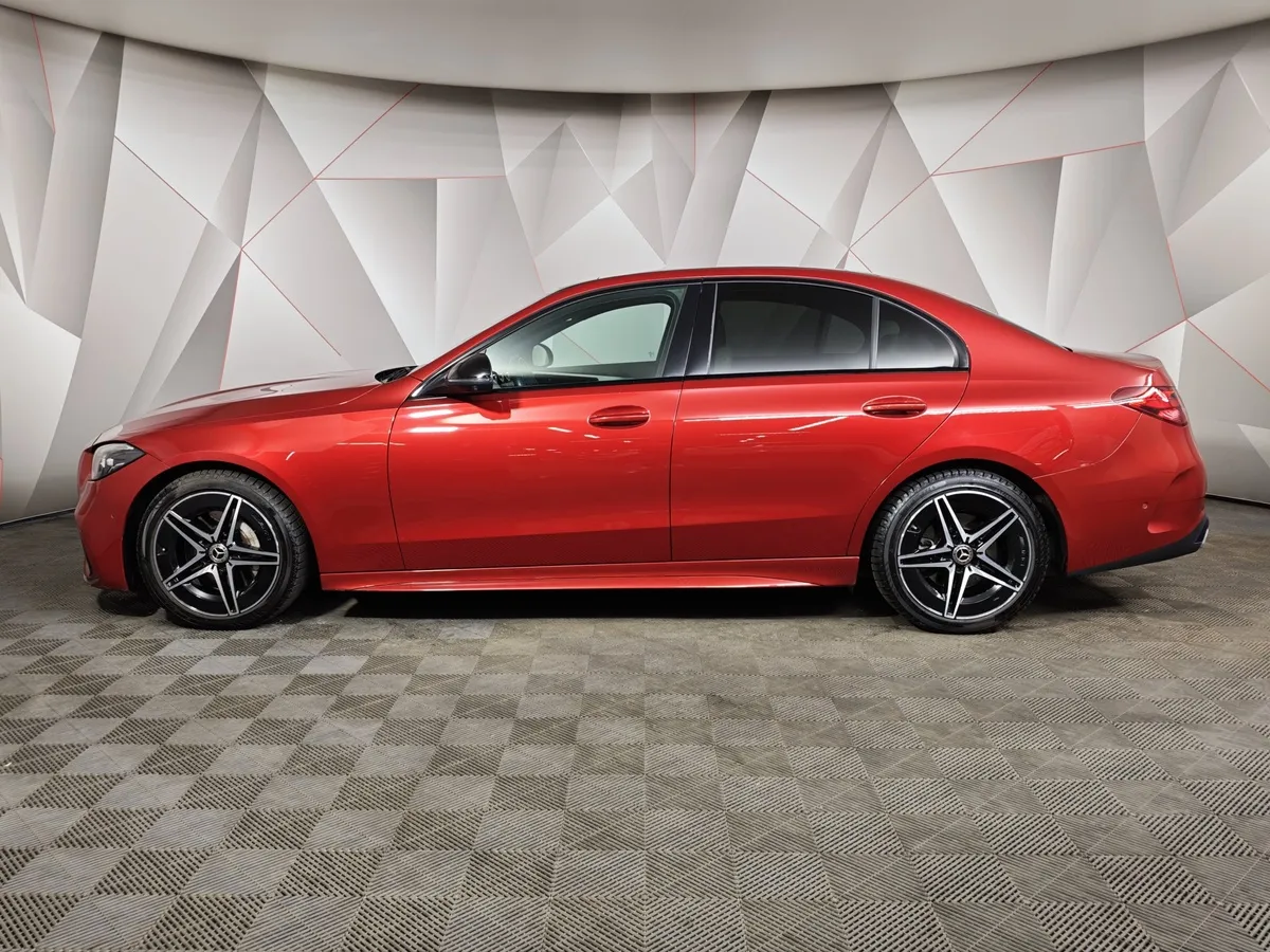 Mercedes-Benz C-Класс C 200 4MATIC (197 л.с.) Sport Красный в АВИЛОН. Слайд №5