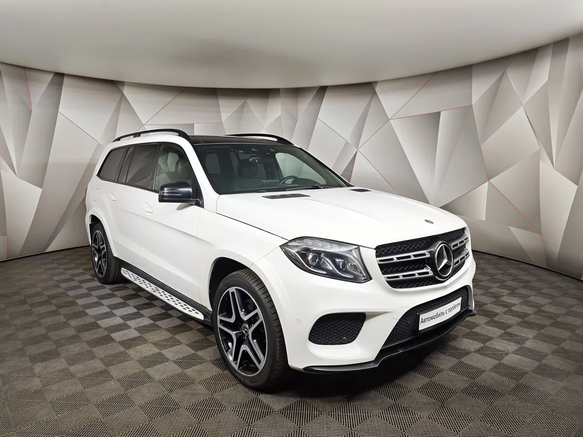 Mercedes-Benz GLS 350 d 4MATIC 9G-TRONIC (249 л.с.) Особая серия Белый в АВИЛОН. Слайд №3