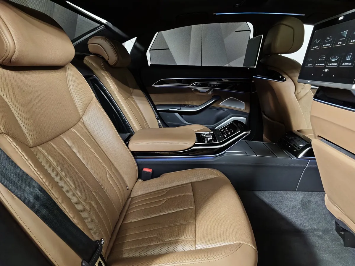 Audi A8 3.0 TFSI L tiptronic quattro (340 л.с.) Серый в АВИЛОН. Слайд №16