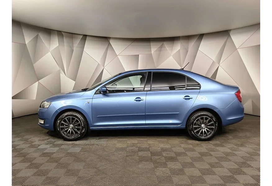 Skoda Rapid 1.6 MT (90 л.с.) Синий в АВИЛОН. Слайд №5