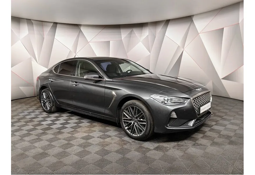 Genesis G70 2.0 T AT AWD (197 л.с.) Elegance Серый в АВИЛОН. Слайд №3