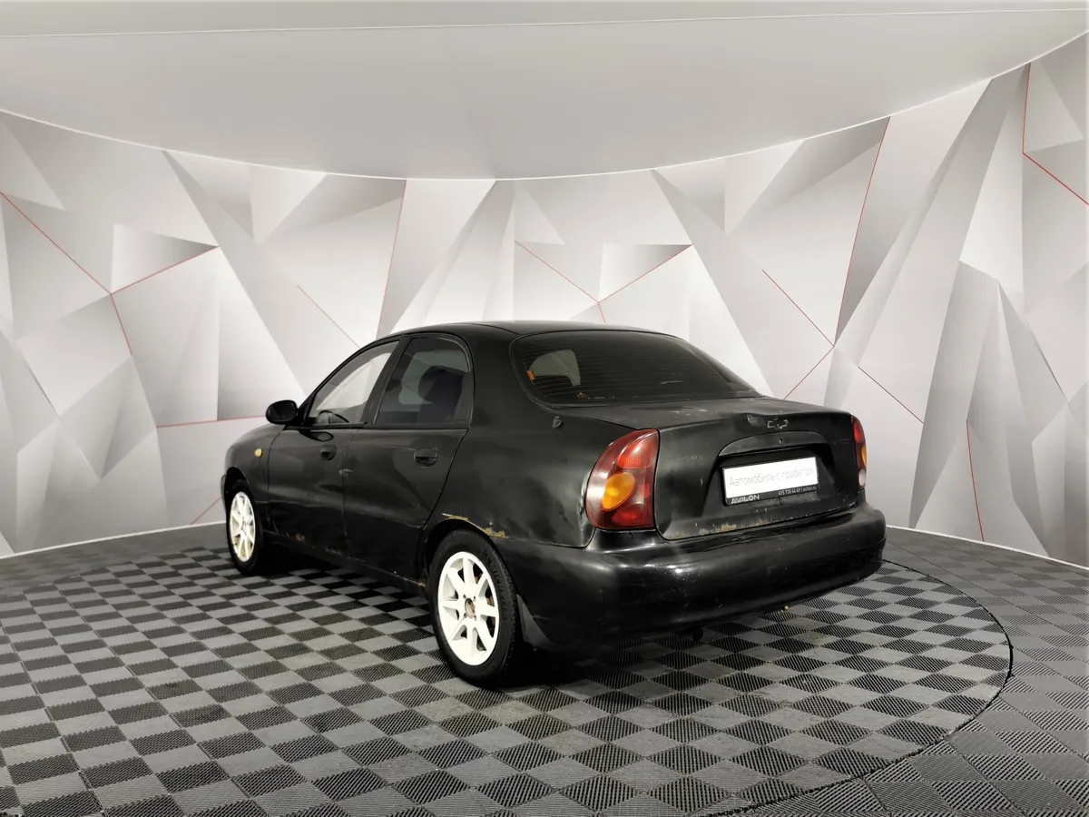Chevrolet Lanos 1.5i MT (86 л.с.) Черный в АВИЛОН. Слайд №4