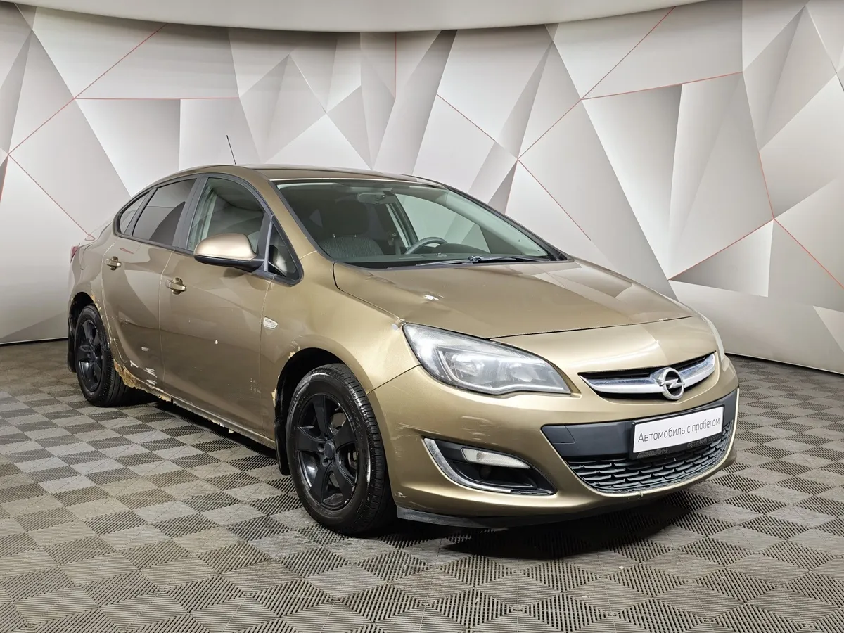 Opel Astra 1.4 Turbo AT (140 л.с.) Бежевый в АВИЛОН. Слайд №3