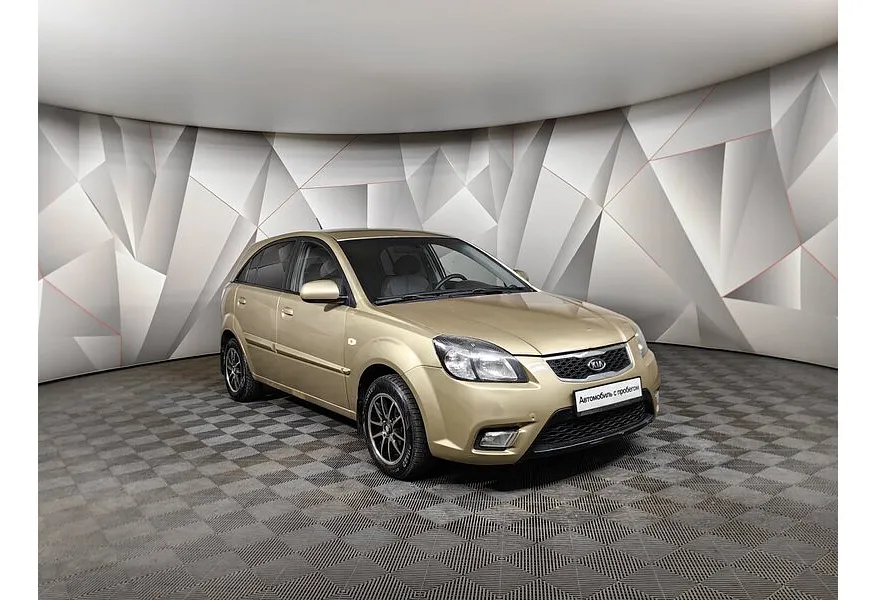 Kia Rio 1.4 AT (97 л.с.) Classic Бежевый в АВИЛОН. Слайд №3