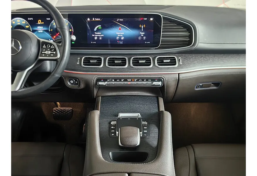 Mercedes-Benz GLE 300 d 4MATIC 9G-TRONIC (245 л.с.) Sport Plus Черный в АВИЛОН. Слайд №15