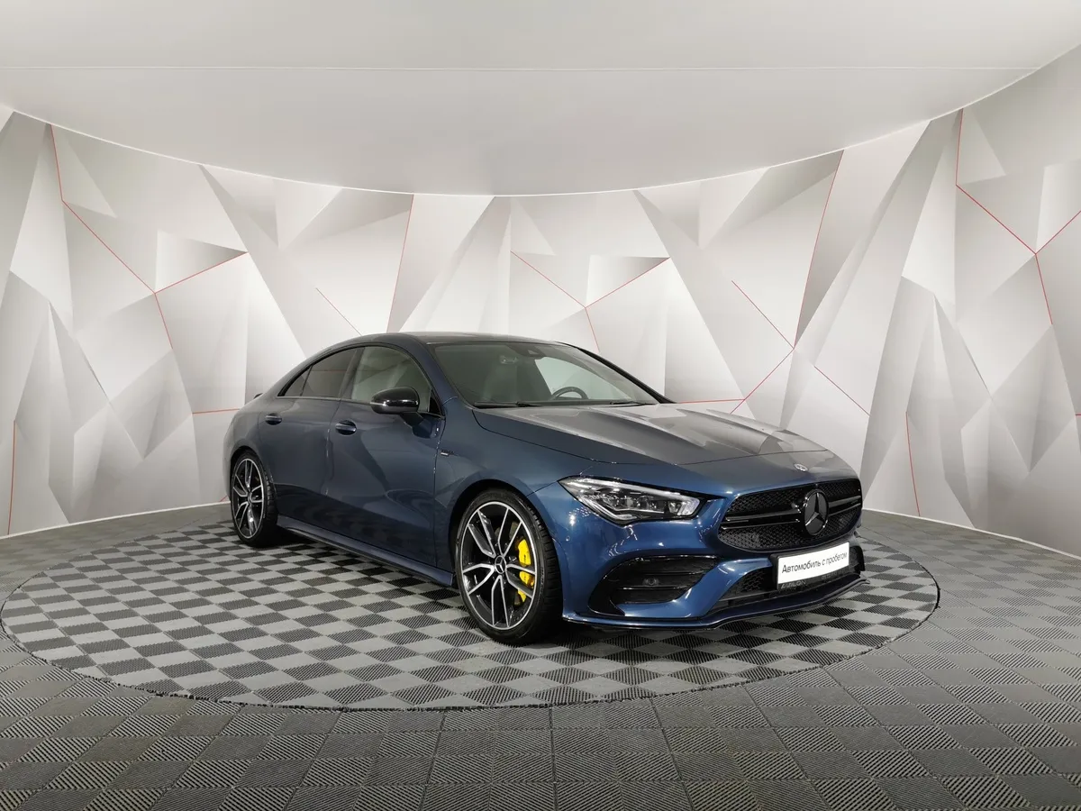Mercedes-Benz CLA 35 AMG 4MATIC AT (306 л.с.) Синий в АВИЛОН. Слайд №3