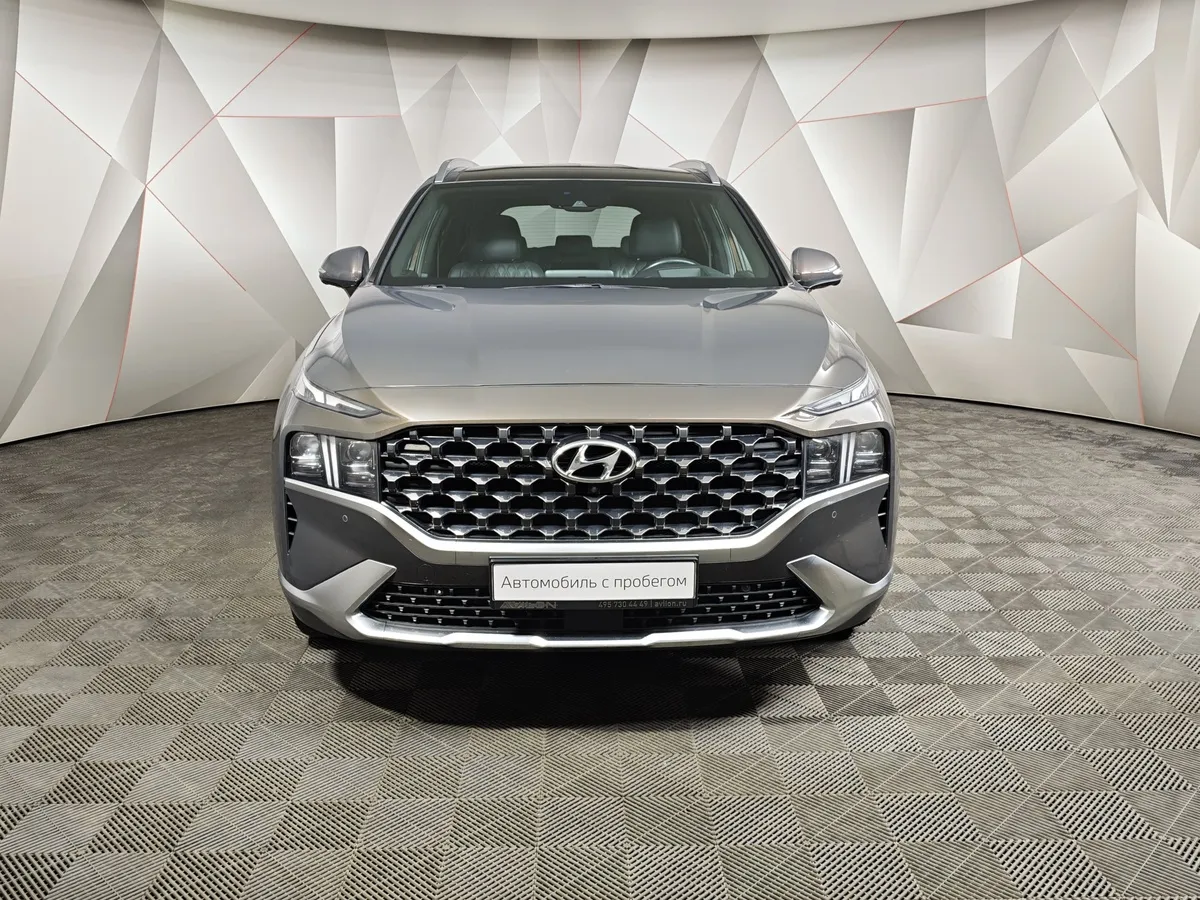 Hyundai Santa Fe 2.2 CRDi AWD 8AT (200 л.с.) Calligraphy Коричневый в АВИЛОН. Слайд №7