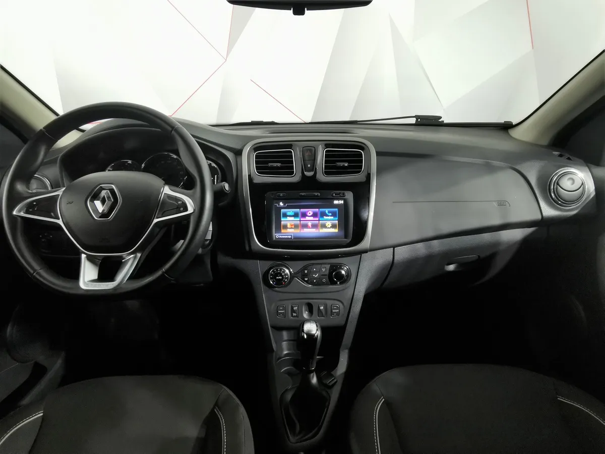Renault Logan 1.6 AT FWD (102 л.с.) Синий в АВИЛОН. Слайд №13