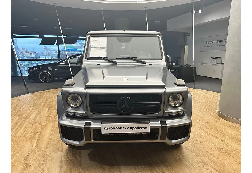 Mercedes-Benz G-Класс G 63 AMG Speedshift Plus 9G-Tronic (571 л.с.) Серый в АВИЛОН. Слайд №5