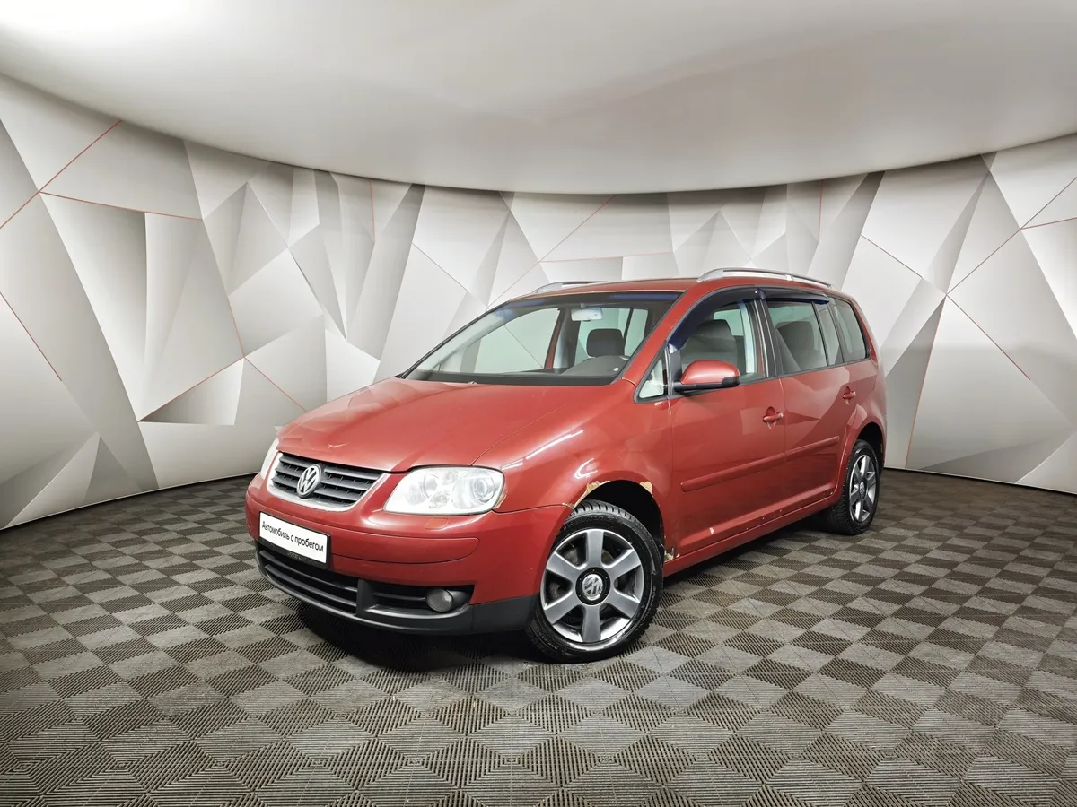АВИЛОН - Volkswagen Touran 1.9 TDI AT (100 л.с.) Conceptline Красный - slide 10124262