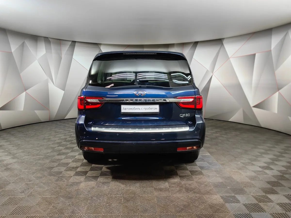Infiniti QX80 5.6 АТ AWD (405 л.с.) Синий в АВИЛОН. Слайд №8