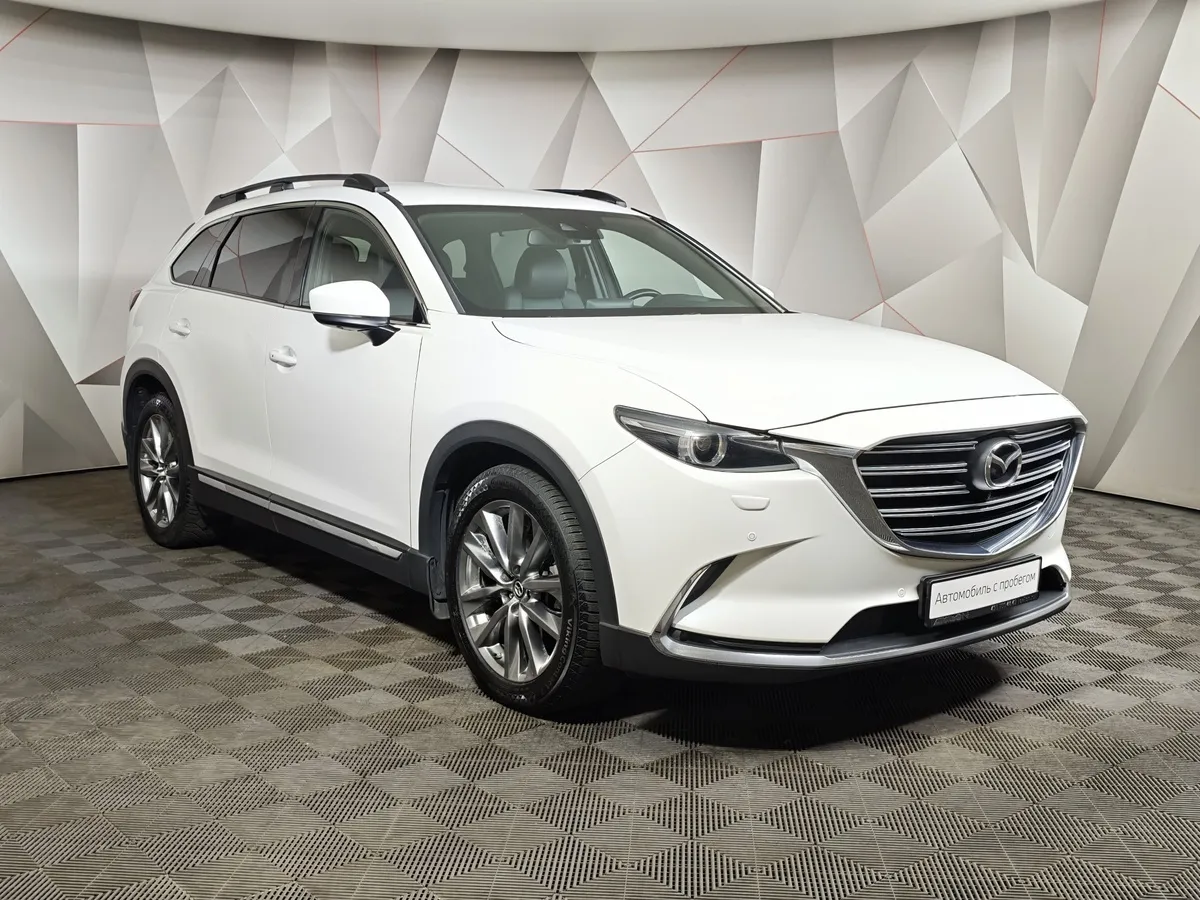 Mazda CX-9 2.5 AT AWD (231 л.с.) Белый в АВИЛОН. Слайд №3