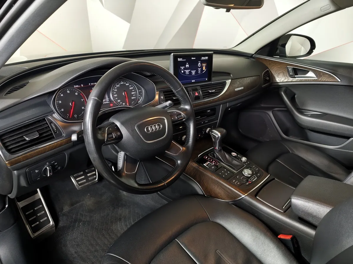 Audi A6 2.8 FSI S-tronic quattro (204 л.с.) Черный в АВИЛОН. Слайд №19