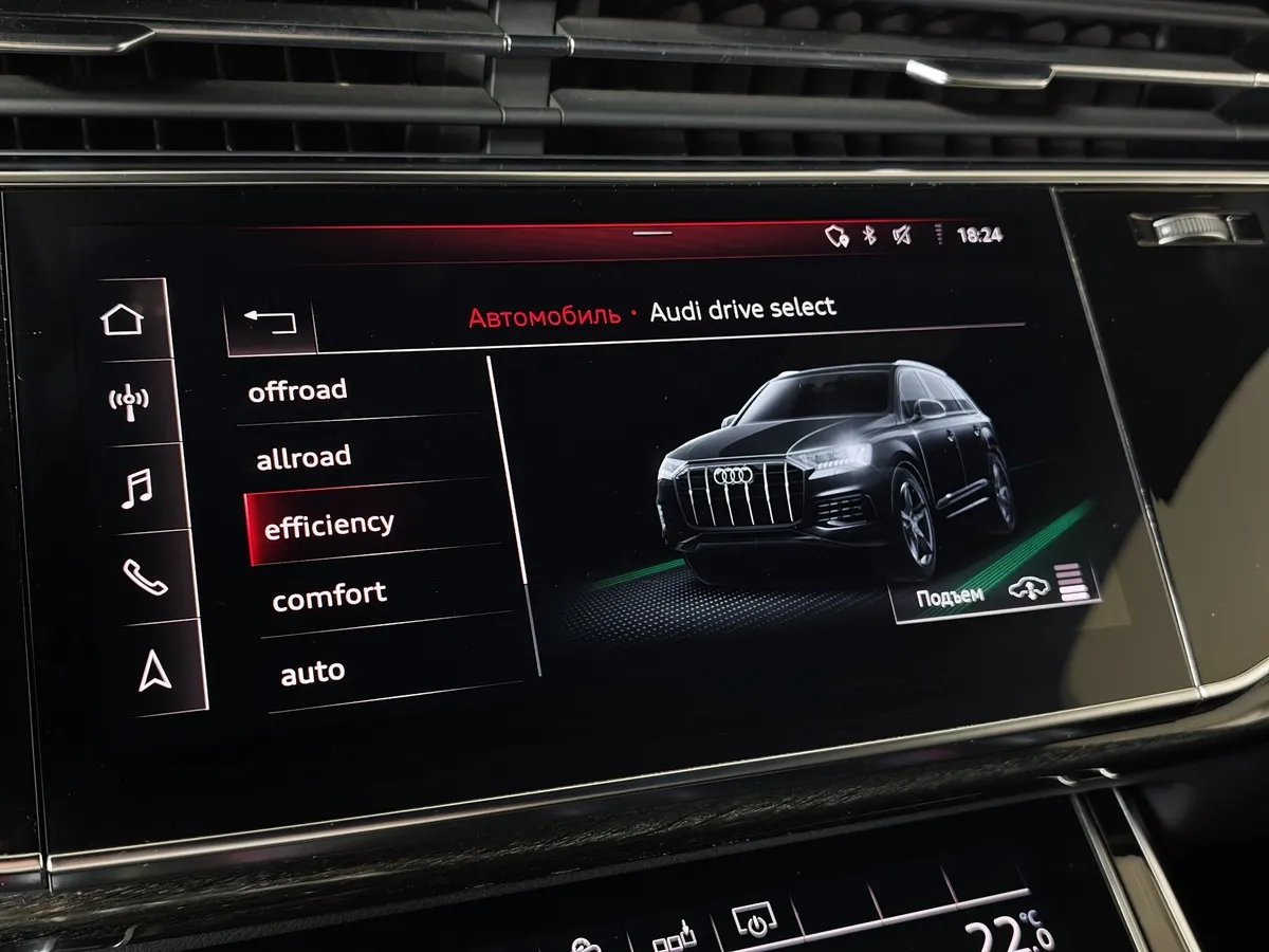 Audi Q7 3.0 TDI Tiptronic quattro (286 л.с.) Черный в АВИЛОН. Слайд №25