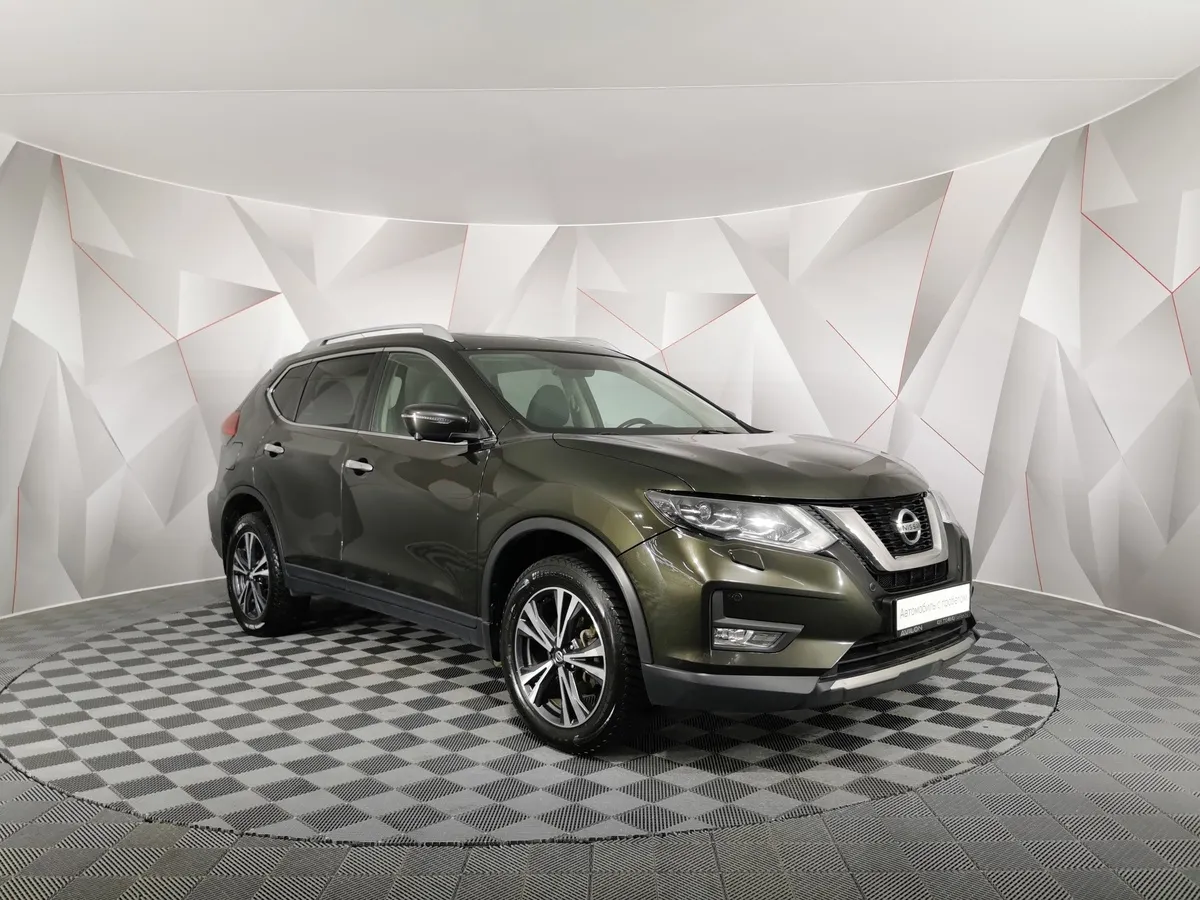 Nissan X-Trail 2.0 CVT AWD (144 л.с.) SE Top Зеленый в АВИЛОН. Слайд №3