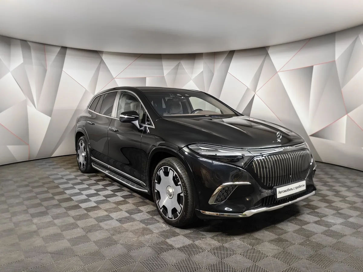 Mercedes-Benz Maybach EQS SUV 680 AT AWD (251 л.с.) Черный в АВИЛОН. Слайд №3