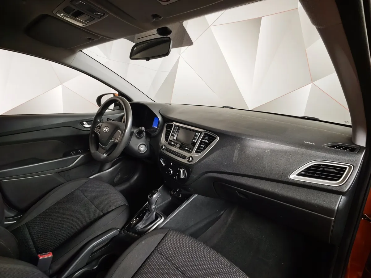 Hyundai Solaris 1.6 AT (123 л.с.) Active Plus Белый в АВИЛОН. Слайд №11