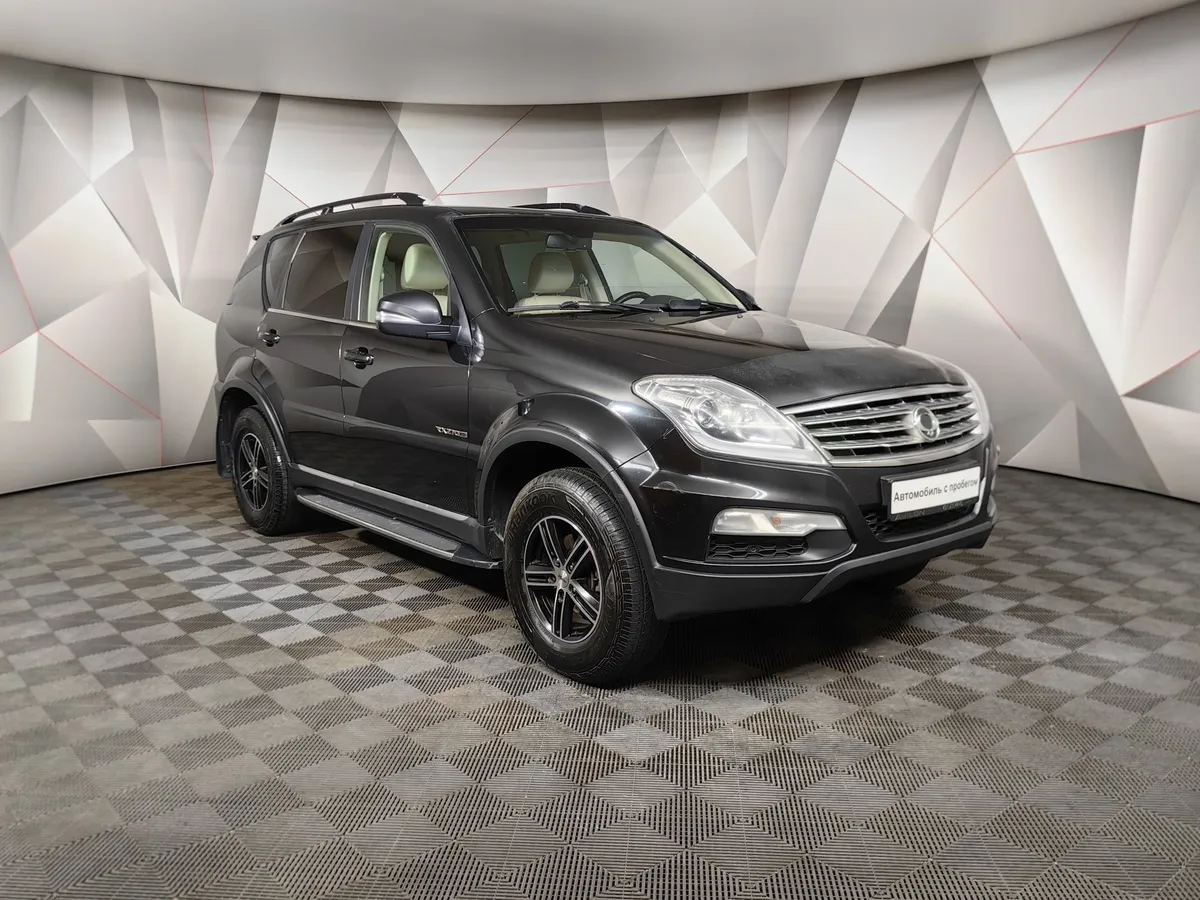 SsangYong Rexton 2.7 Xdi T-Tronic 4WD (165 л.с.) Черный в АВИЛОН. Слайд №3