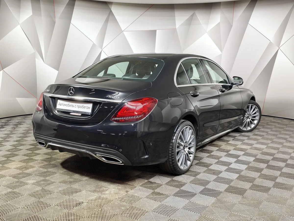 Mercedes-Benz C-Класс C 200 4Matic 9G-Tronic (184 л.с.) Sport Черный в АВИЛОН. Слайд №2
