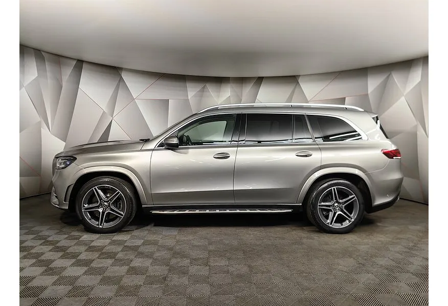 Mercedes-Benz GLS 400 d 9G-TRONIC 4Matic (330 л.с.) Premium Серебристый в АВИЛОН. Слайд №5