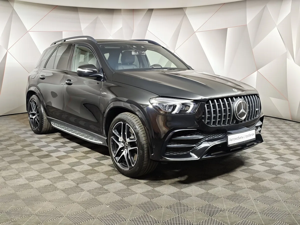 Mercedes-Benz GLE 53 9G 4MATIC+ (435 л.с.) Черный в АВИЛОН. Слайд №3
