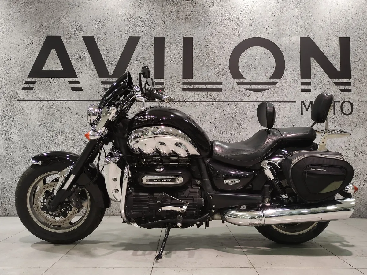 Triumph Rocket III 2294 см³ (148 л.с.) (148) 2294 Черный в АВИЛОН. Слайд №3