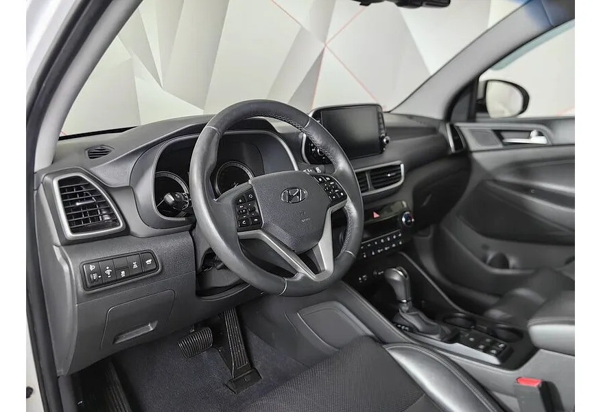 Hyundai Tucson 2.0 (185 л.с.) Diesel-8AT - 4WD Dynamic Белый в АВИЛОН. Слайд №19