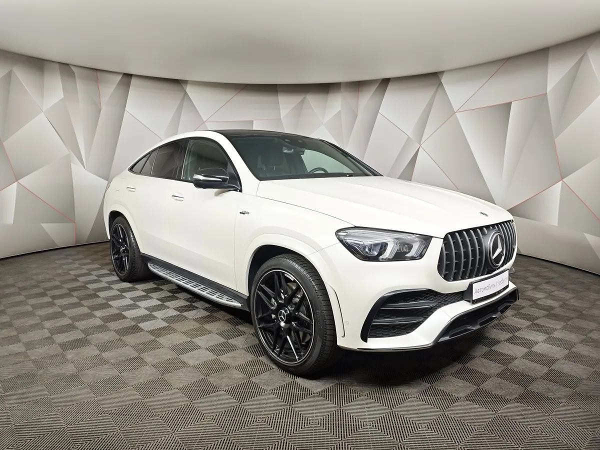 Mercedes-Benz GLE 53 9G 4MATIC+ (435 л.с.) Белый в АВИЛОН. Слайд №3