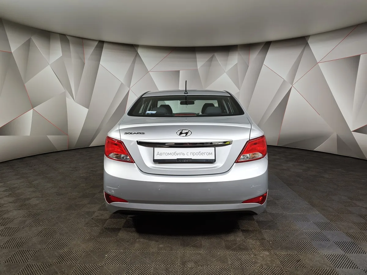 Hyundai Solaris 1.6 AT (123 л.с.) Elegance Серебристый в АВИЛОН. Слайд №8