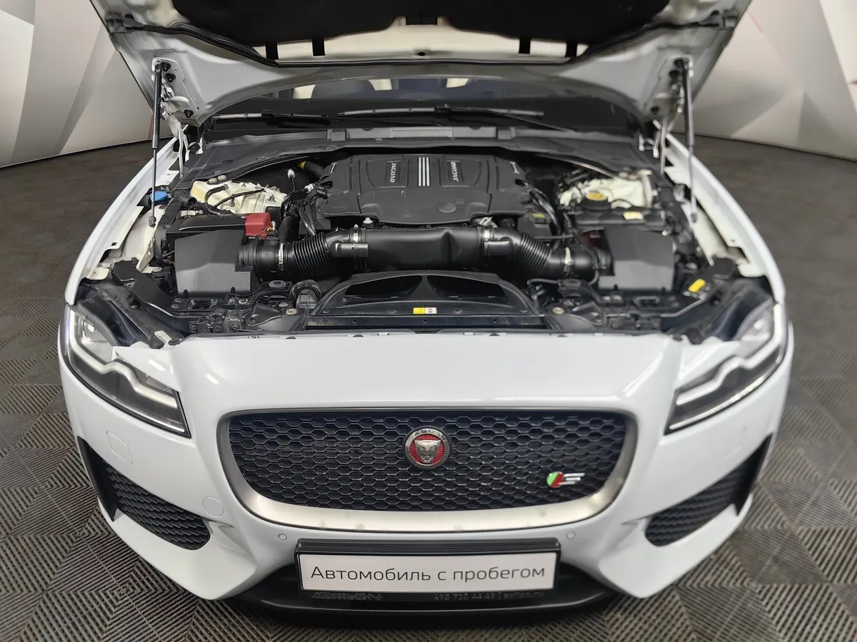 Jaguar XF 3.0 AT AWD (380 л.с.) S Белый в АВИЛОН. Слайд №11