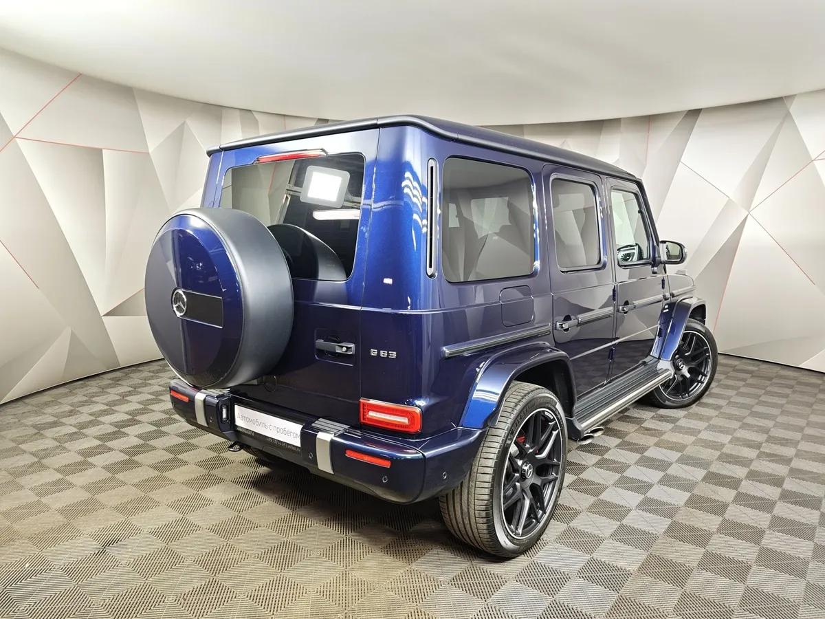Mercedes-Benz G-Класс G 63 AMG Speedshift 4Matic (585 л.с.) Синий в АВИЛОН. Слайд №2
