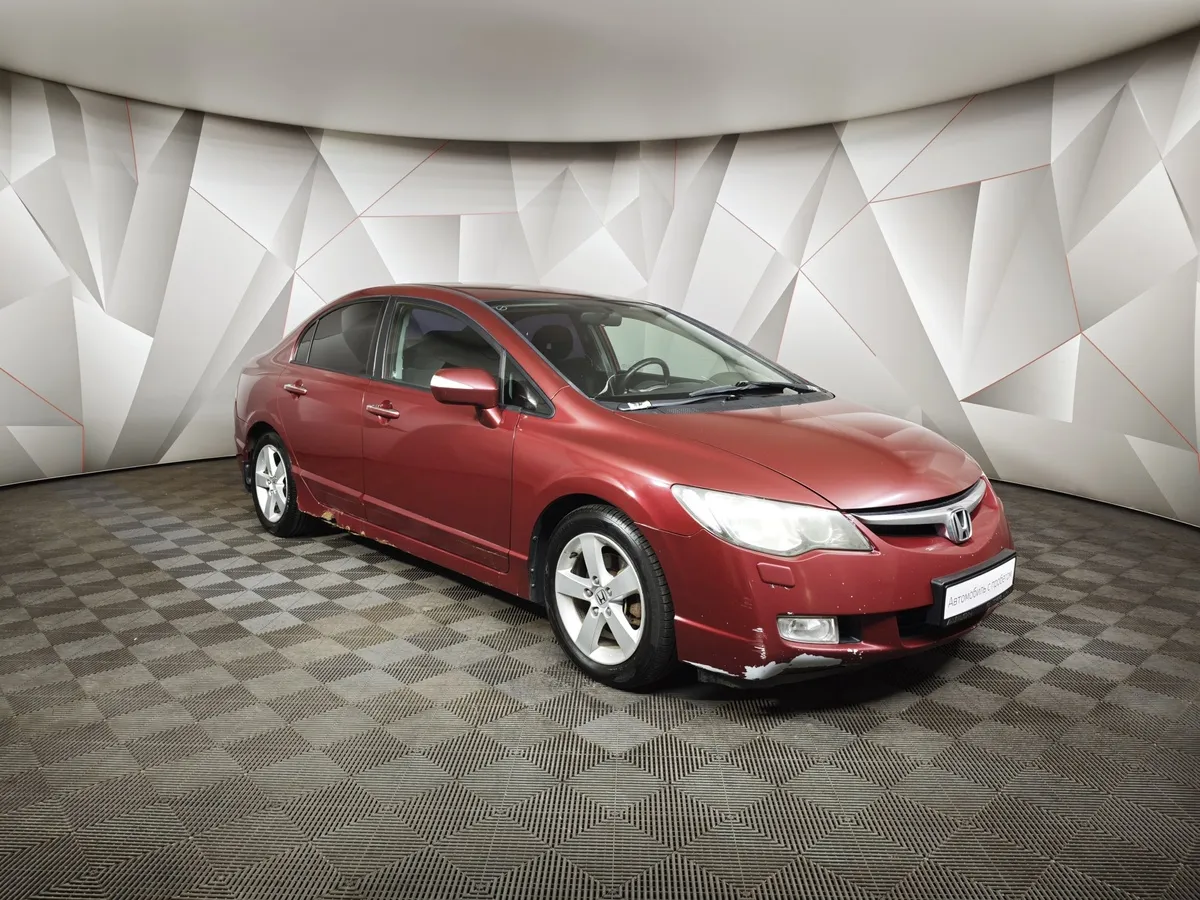 Honda Civic 1.8 AT (142 л.с.) Красный в АВИЛОН. Слайд №3