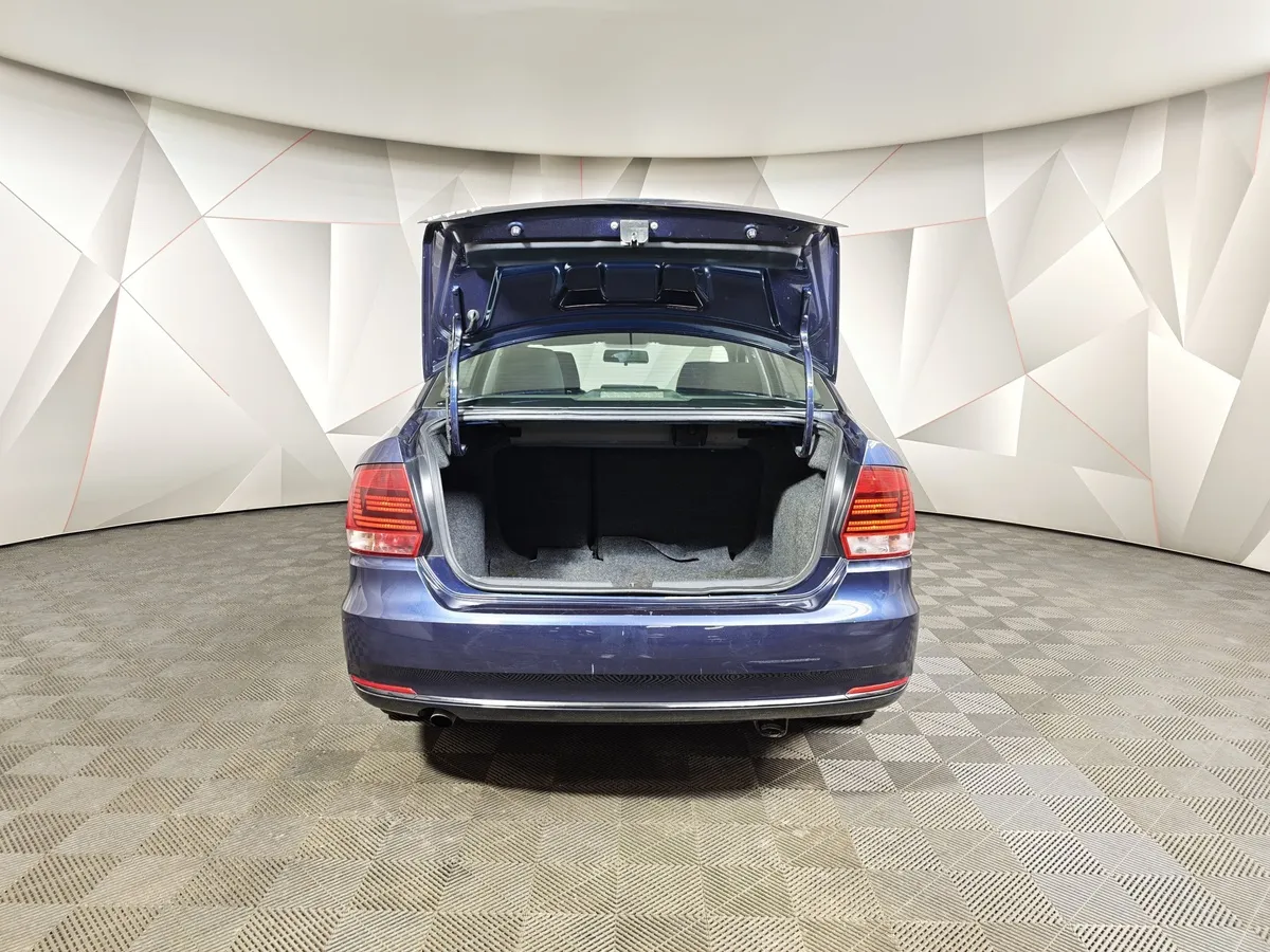 Volkswagen Polo 1.6 MPI AT (110 л.с.) Comfortline Синий в АВИЛОН. Слайд №12