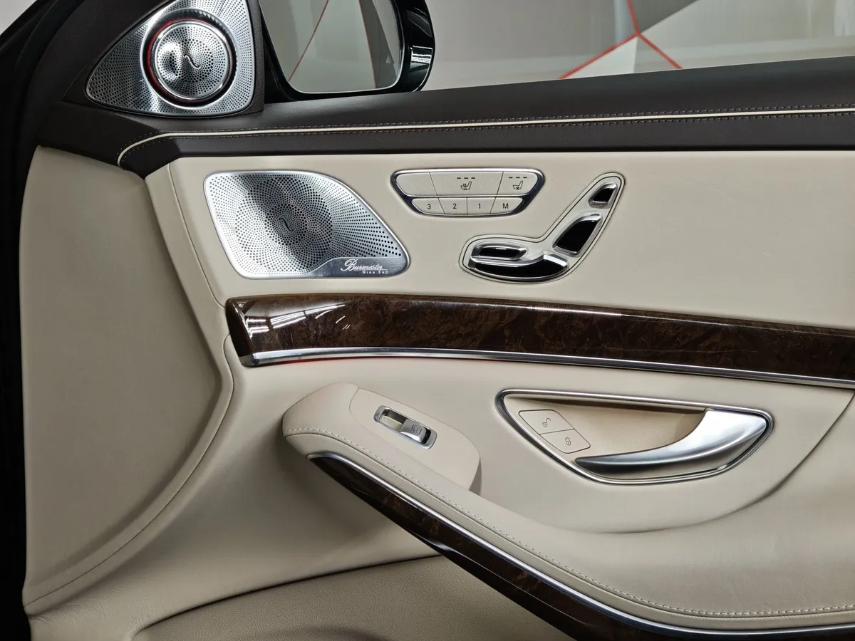 Mercedes-Benz S-Класс S 63 AMG 4Matic Speedshift Plus 7G-Tronic длинная база (585 л.с.) в АВИЛОН. Слайд №28