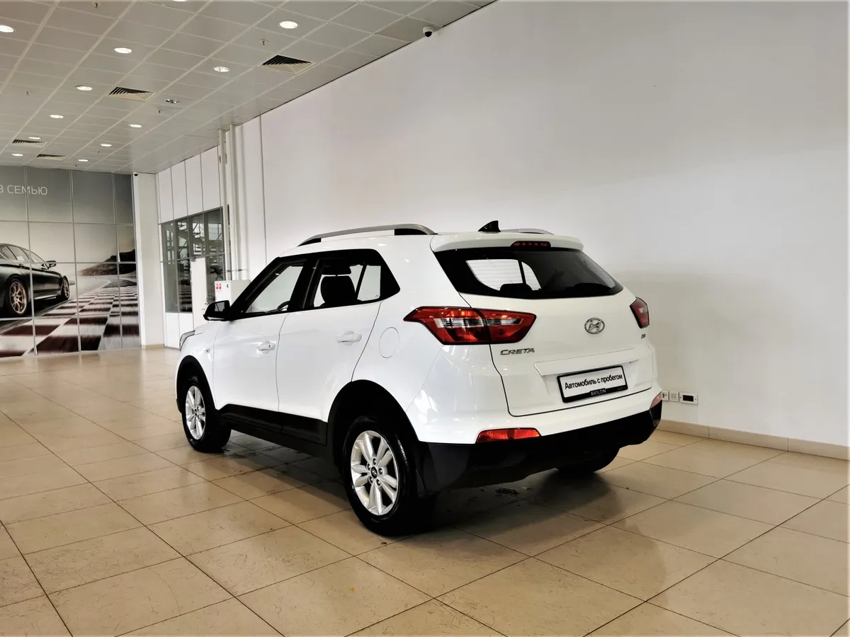 Hyundai Creta 2.0 AT AWD (149 л.с.) Travel + Advanced Белый в АВИЛОН. Слайд №4